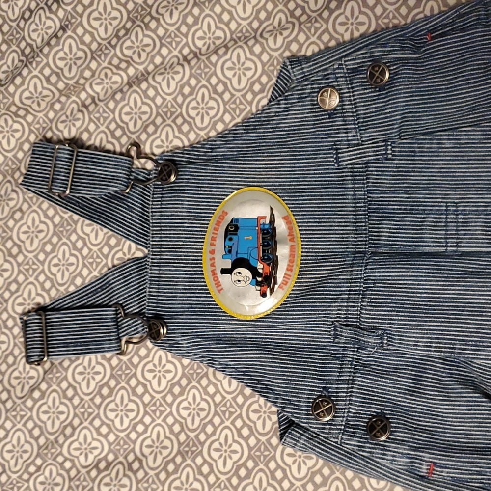 Thomas the Train Overalls 12M - Picture 2 of 4